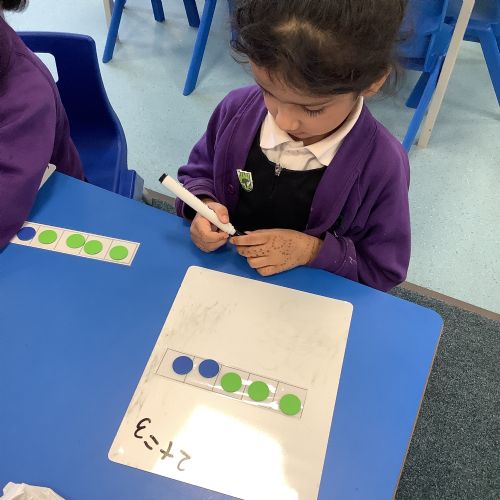 Spring 1- Magic Maths fun- different combinations of making 5 and 6
