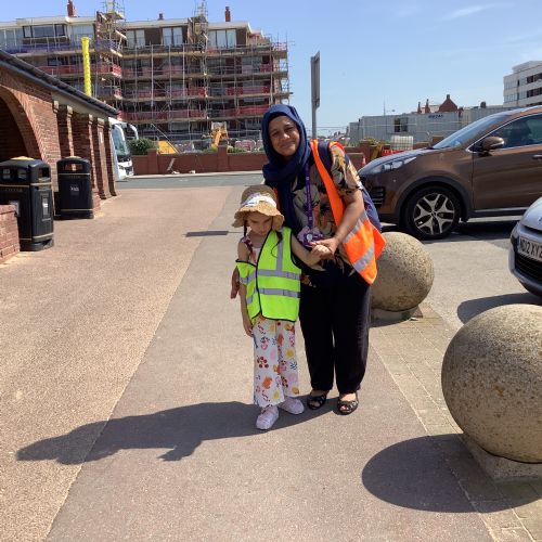 We visited St. Anne's Beach, Lytham. We had a fantastic day out!