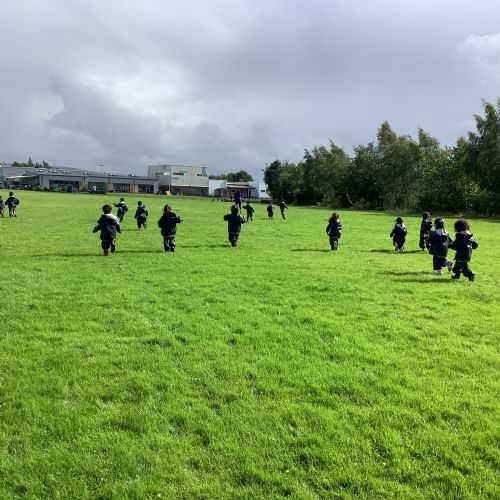 Our first woodland trip using our senses!
