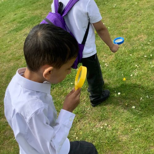 Mini Beast Hunt with Tom the alien!