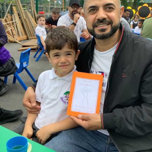 Fathers Day Cake and Chat