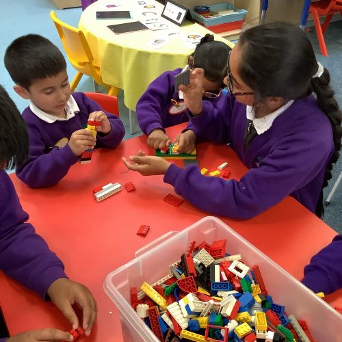 Autumn 1 – we met our Year 6 buddies, they were so friendly!