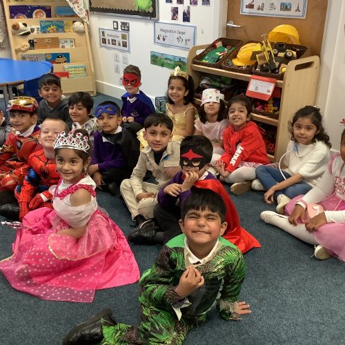 We had a great Superhero day!