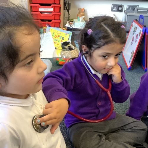 A Doctor came to visit!