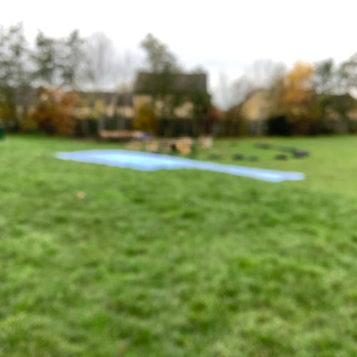 Off to the woodland area (across a river!) to find magic sticks and turn them into magic wands!