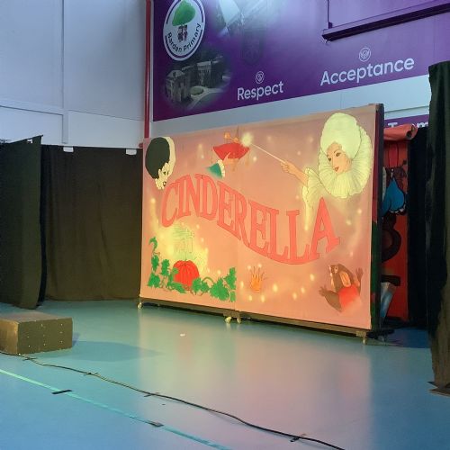 We watched the magical 'Cinderella' pantomime!