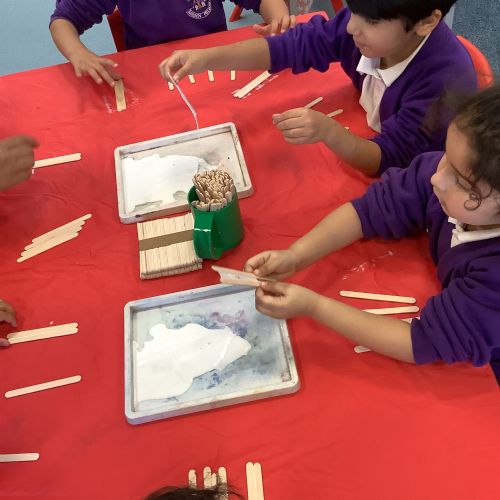 Autumn 2- We made our very own fairy door!