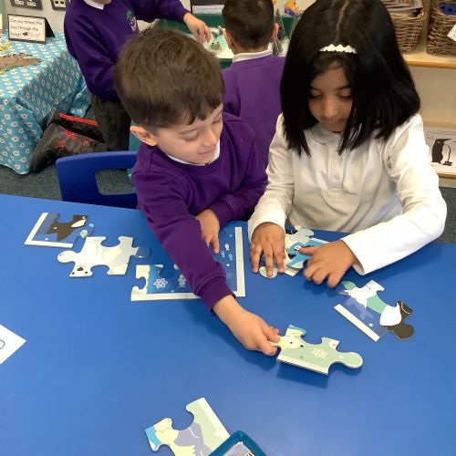 Spring 1-Our classroom has turned into the polar lands!